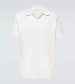 Хлопковая футболка-поло Jaime Gabriela Hearst, белый