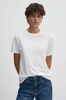 Хлопковая футболка Polo Ralph Lauren, белый