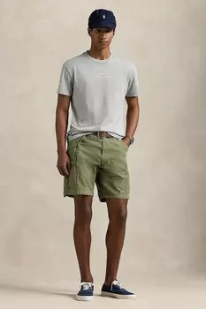 Хлопковая футболка Polo Ralph Lauren, серый