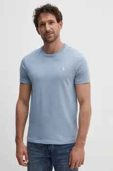 Хлопковая футболка Polo Ralph Lauren, синий