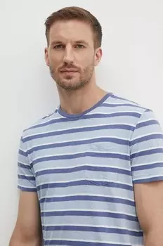 Хлопковая футболка Polo Ralph Lauren, синий