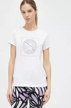 Хлопковая футболка Puma, белый