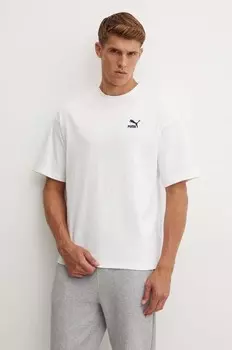 Хлопковая футболка Puma BETTER CLASSICS, белый