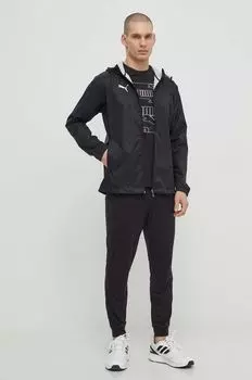 Хлопковая футболка Puma, черный