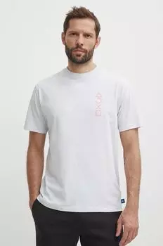 Хлопковая футболка Puma, серый