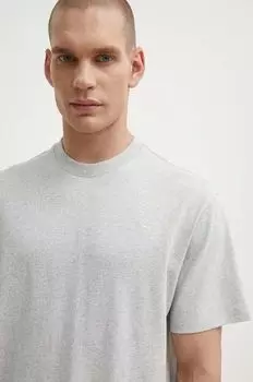 Хлопковая футболка Puma, серый