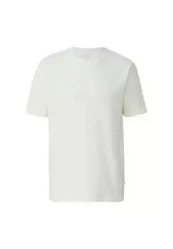 Хлопковая футболка Qs, белый