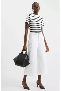 Хлопковая футболка-ралли с круглым вырезом French Connection, мультиколор