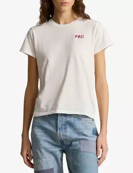 Хлопковая футболка Ralph Lauren, белый