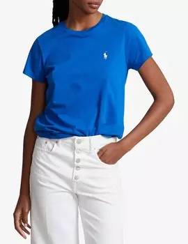 Хлопковая футболка Ralph Lauren, синий