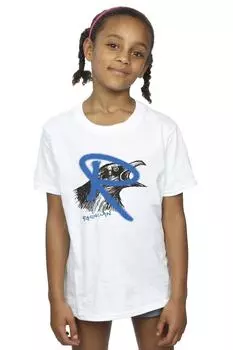 Хлопковая футболка Ravenclaw Pop Spray Harry Potter, белый