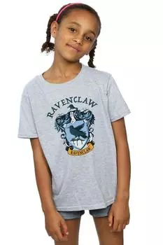 Хлопковая футболка Равенкло Harry Potter, серый