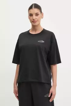 Хлопковая футболка Reebok Classic, черный