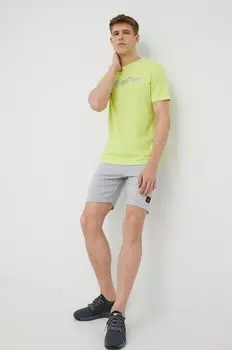 Хлопковая футболка RefrigiWear Refrigiwear, зеленый