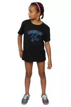 Хлопковая футболка с эмблемой Harry Potter, черный