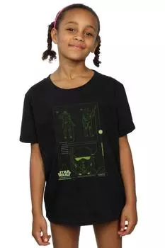 Хлопковая футболка с изображением солдата смерти «Изгой-один» Star Wars, черный