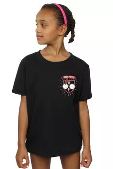 Хлопковая футболка с карманами Toon Glasses Harry Potter, черный