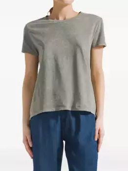 Хлопковая футболка с коротким рукавом DEHA, зеленый