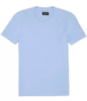 Хлопковая футболка с короткими рукавами Goodlife Feather Heather Supima, синий