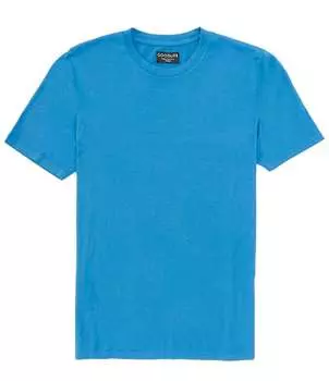 Хлопковая футболка с короткими рукавами Goodlife Feather Heather Supima, синий