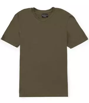 Хлопковая футболка с короткими рукавами Goodlife Feather Heather Supima, зеленый
