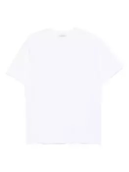 Хлопковая футболка с круглым вырезом Givenchy, белый