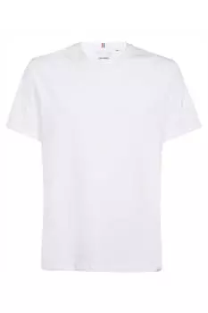 Хлопковая футболка с круглым вырезом Les Deux, белый