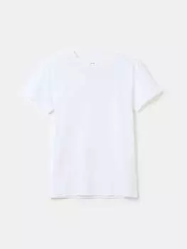 Хлопковая футболка с круглым вырезом Ovs, цвет optical white