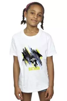 Хлопковая футболка с летающим Бэтменом DC Comics, белый