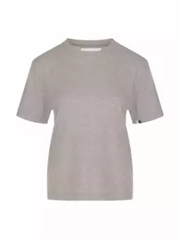 Хлопковая футболка с логотипом Extreme Cashmere, серый