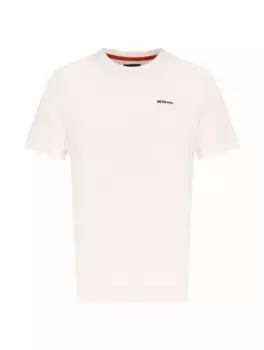 Хлопковая футболка с логотипом Kiton, белый