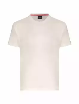 Хлопковая футболка с логотипом Kiton, белый