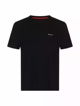 Хлопковая футболка с логотипом Kiton, тёмно-синий