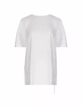 Хлопковая футболка с логотипом Ksubi, белый