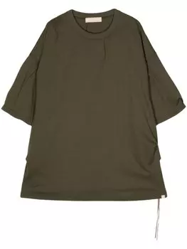 Хлопковая футболка с логотипом Mastermind World, зеленая