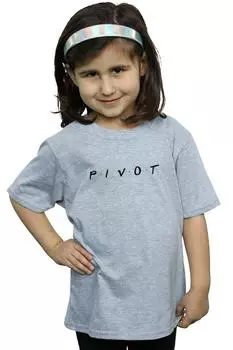 Хлопковая футболка с логотипом Pivot Friends, серый