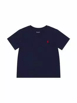 Хлопковая футболка с логотипом Ralph Lauren