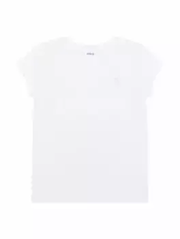 Хлопковая футболка с логотипом Ralph Lauren, белый