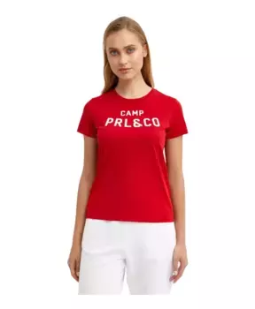 Хлопковая футболка с логотипом Ralph Lauren, красный