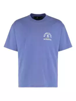 Хлопковая футболка с логотипом Represent, фиолетовый