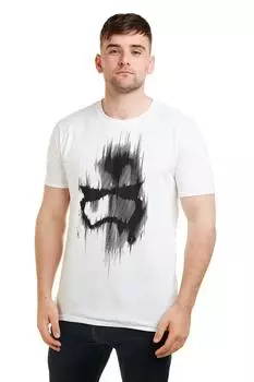 Хлопковая футболка с маской солдата «Звездных войн» Star Wars, белый