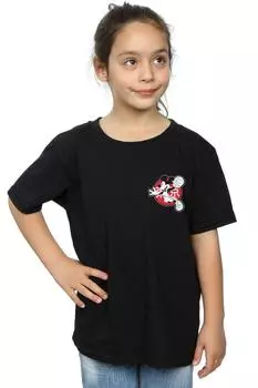 Хлопковая футболка с Микки Маусом Disney, черный