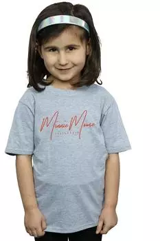 Хлопковая футболка с Микки Маусом «Калифорния» Disney, серый