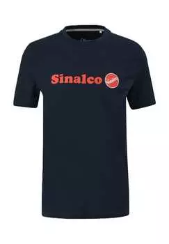 Хлопковая футболка S.Oliver, синий