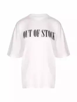 Хлопковая футболка с принтом Diego Venturino, белый