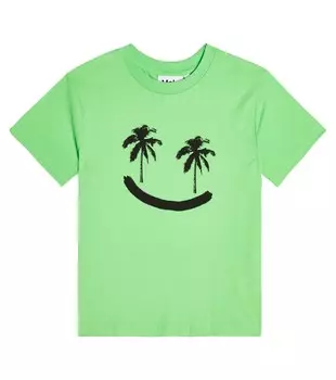 Хлопковая футболка с принтом Rame MOLO, зеленый