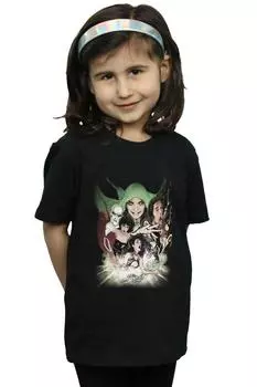 Хлопковая футболка с темным покрытием «Лига справедливости» DC Comics, черный