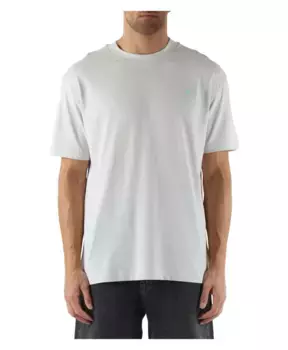 Хлопковая футболка с тисненым логотипом Calvin Klein Jeans, серый