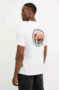 Хлопковая футболка S-Vignoni Napapijri, белый