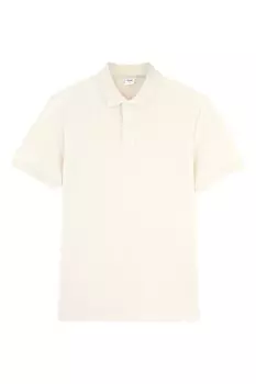 Хлопковая футболка с воротником Dagi, бежевый